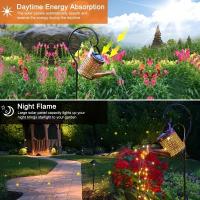Fuente De Iluminación Solar Para Jardín Con Regadera Luz Estelar LED Cadena De Luces De Hadas De Cachete De Agua Con Soporte - details 5