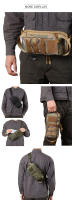 Bolsa De Pecho Deportiva Para Hombres Impermeable Mochila De Hombro Para Actividades Al Aire Libre Senderismo Caza Camping Viajes - details 7
