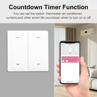 Interruptor De Escenas Inalámbrico Zigbee 1/2/3/4Gang Compatible Con Alexa Google Home Control Remoto Por App Para Automatización Del Hogar - details 20