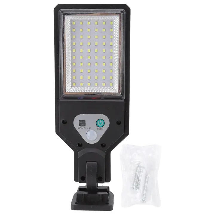Lámpara de calle solar de 60 LED IP65, impermeable, inalámbrica, para exteriores, para patio, sendero, jardín - 1