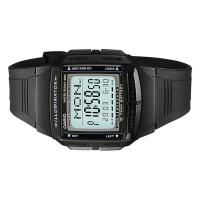 reloj unisex clásico digital Casio Databank DB-36-1A Telememo 30 LED Hora doble water resist 50m - details 1