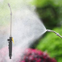 Pistola De Agua De Alta Presión Metálica Para Jardín Limpieza Herramienta De Rociador De Jardín Con Varias Longitudes 30-72cm - details 4