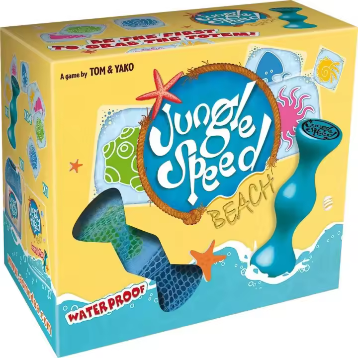 Asmodee Jungle Speed Beach | Juego de Mesa | 7 Años | 2-10 Jugadores - 1