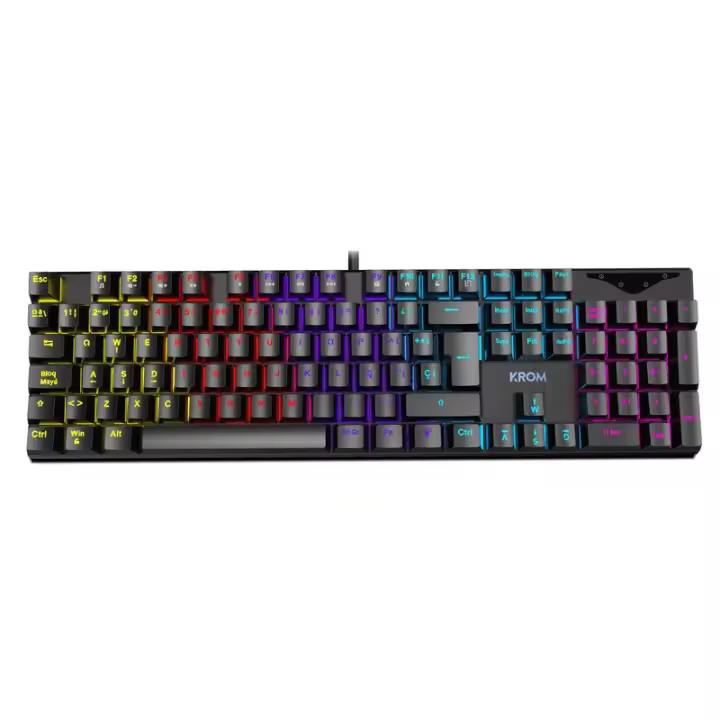Krom Kasic Teclado Mecánico Gaming RGB Switch Red - 1