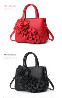 Bolso De Hombro Floral De Cuero PU Estilo Europeo Y Americano Nueva Moda 2024 Bolso Portátil Lindo Al Mejor Precio - details 13