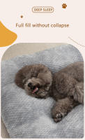 Alfombra De Perro Lavable Antideslizante Cómoda Y Suave Para Gatos Cama De Mascota Con Cubierta Desmontable Material De Corduroy - details 4