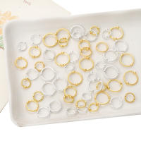 Set De 50 Piezas De Abalorios De Aleación Con Retención De Color Para Manualidades Joyería DIY Anillo De Agujero Doble Y Bola De Hilo Para Bolsos - details 5