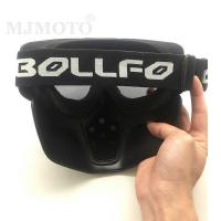Windproof Shark Motorcycle Goggles Glasses Retro Motocross Motorbike Goggles Open Face Helmet For Shark Helmet Moto Oculos Glass - details 1