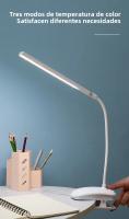 Lámpara De Lectura LED Doble Con Pinza Y Control Táctil Dimmer Protección Ocular Para Dormitorio Estudio Oficina - details 5