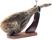 Buarfe JAMONERO HUELVA color Nogal (tipo GÓNDOLA), Con Cuchillo Jamonero. Hecho en ESPAÑA, Soporte para jamón de uso DOMÉSTICO y PROFESIONAL. - details 1