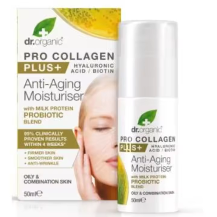 DR ORGANIC Crema Antiedad Pro Collagen Plus Probiótico 50 ml - 1