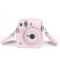 Estuche Protector De Cuero PU Para Cámara Instax Mini 12 De Fujifilm Con Correa De Hombro Bolsa De Viaje Para Cámara Instantánea - details 5