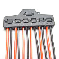 Bloque De Distribución De Cable Splitter De Bajo Voltaje Con 6/3 Puertos Para Conexión De Iluminación Y Tiras LED VKTECH - details 6