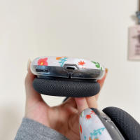 Funda Protectora Transparente Para Apple Airpods Max De TPU Suave Estilo Moda Y Trendy Para Auriculares Bluetooth - details 9