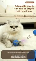 Juguete Interactivo Para Gatos Bola Recargable Por USB Modos De Juego Adaptativos Superficie Texturada Con C Cola Simulada - details 5