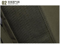 Mochila de Tela Oxford de 65L para Exterior, mochila táctica de camuflaje para senderismo, mochila de montañismo, mochila de viaje para parampar para helbres - details 18