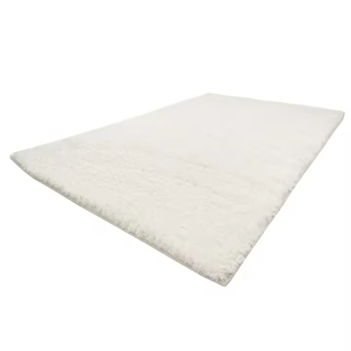 ARISESHOP-Alfombra Antideslizante Salon Alfombras de Habitacion Suave Alfombra Shaggy Pelo Alfombra de Felpa Modernas de Interior Alfombra de Piso para Sala de Estar Dormitorio - 1