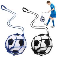 Bolsa De Transporte De Bola De Fútbol Para Jóvenes Entrenador Automático De Red De Nylon Deportes Al Aire Libre Bolsa De Malla Sólida Para Baloncesto Y Fútbol - details 0