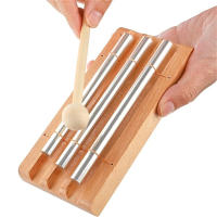 Campana De Meditación Miwayer Con 3 Tonos Instrumento De Percusión Para Yoga Y Hechizos Recordatorio De Energías Sanadoras - details 17
