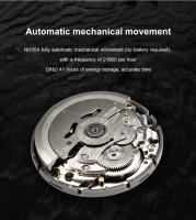 Reloj De Pulsera Automático De Cuero Vintage ADDIESDIVE Para Hombre Resistente Al Agua Acero Inoxidable Estilo Casual Europeo Y Americano - details 4