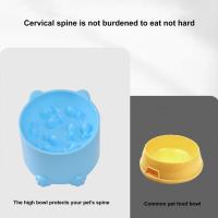 Tazón De Alimentos Para Gatos Con Patas Altas Y Capacidad Grande Protector De Cuello Anti-Obstrucción Dispensador De Agua Para Perros Y Gatos - details 6
