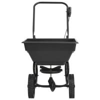 vidaXL Carrito de mano esparcidor de sal PVC y acero 92x46x70 cm 15 L - details 1