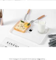 Plato De Alimentos Rápido En Plástico Blanco Para Uso Comercial Y Doméstico Resistente Y Versátil Para Almacenamiento - details 4