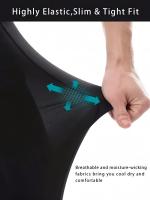 Pantalones De Entrenamiento Deportivos Para Hombre Secado Rápido Leggings De Correr Gimnasio Compresión Pantalones De Ejercicio - details 5