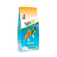 ARENA SANIBIRD PARA JAULAS DE PÁJAROS. Sustrato especialmente diseñado para su utilización como fondo de jaulas y voladeras para todo tipo de pájaros - details 0