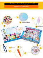 Juego De Artesanía Para Niños 1000 Piezas Set De Bolas De Agua Mágicas DIY Kit De Puzle De Cristales Colores Juguetes Variados Para Crear - details 6
