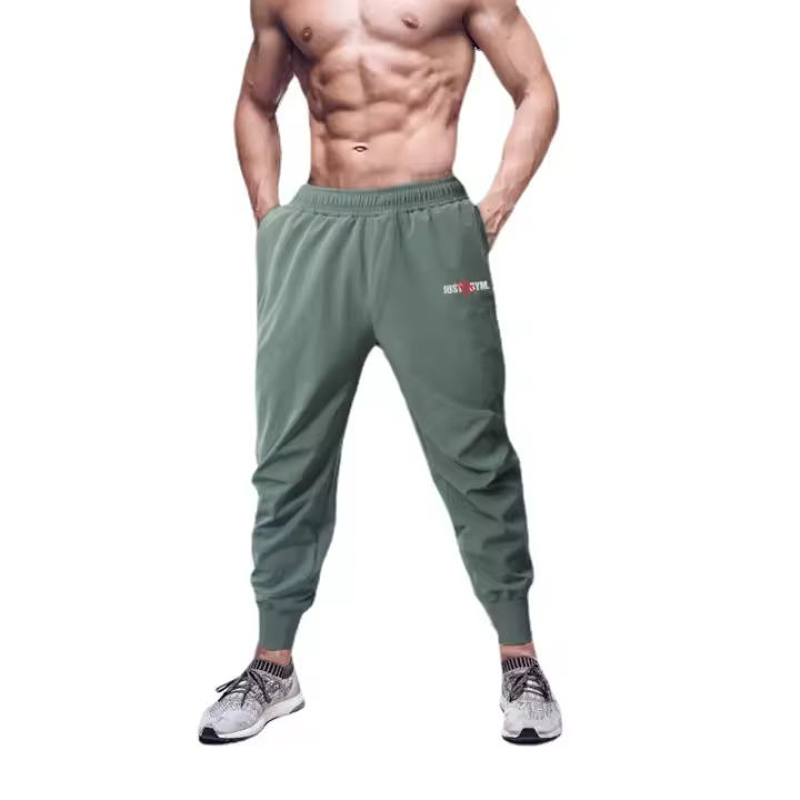 Pantalones Casuales de Impresión Transpirables de Secado Rápido para Hombres - 1