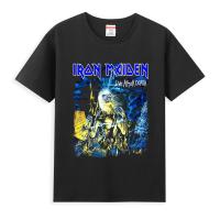 Camiseta De Hombre 2025 Hierro Estilo Casual Con Diseño De Cabeza De Powerslave Oversize Deportiva Camiseta Gráfica De Algodón Cómoda Para Callewear - details 3