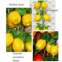 2pcs Decoración De Pared De Jardín Artificial Naranja 52CM Frutas Artificiales Para El Hogar Y Fotografía Propiedades De Interiores Y Exteriores - details 3