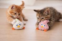 COTTECOTA-Juego para Gatos 6*8cm Juguete Interactivo para Gatitos y Gatos Adultos juguetes interactivos para gatos en forma de pájaro juguete con catnip gato, peluche gato, juguete interactivo gatos, juguete morder gato - details 0
