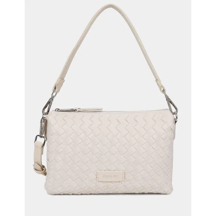 BINNARI Bolso Bandolera BINNARI Mujer Hielo  (Mod: 20661) - 1