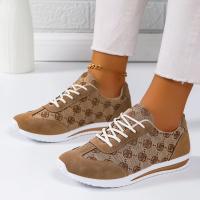 Zapatillas De Mujer 2024 Primavera/Otoño Moda Versátil Para Exterior Zapatos De Caminar Cómodos Con Cordones Casual Para Adultos - details 3