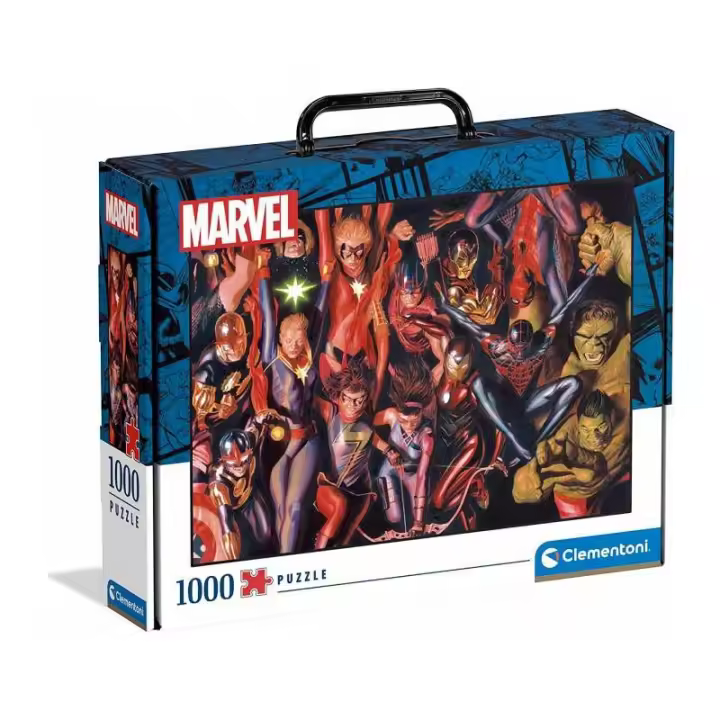 Puzzle 1000 Piezas Marvel de Clementoni - Alta Calidad - 1