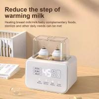 Calienta Biberones | Esterilizador Biberones | Calentador rápido de alimentos para bebés 8-En-1 y desfreezador Pantalla LCD Precise Control de Temperature Para Leche Maternal (Baby Food) - details 0