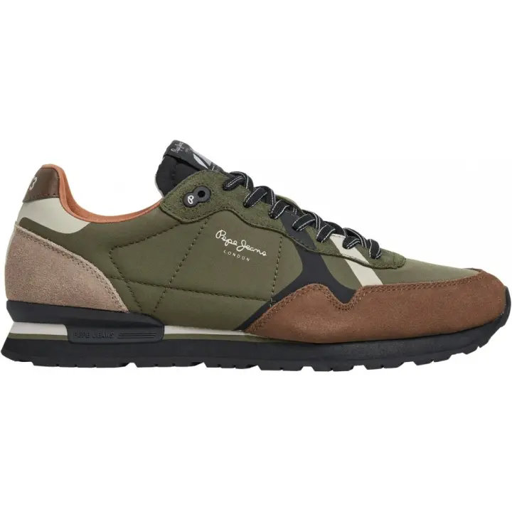 PEPE JEANS PMS40007 878 Sneakers hombre 34039 24I CASUAL SPORT COMBINADO BROWN - 1