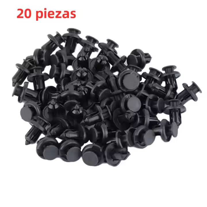 200Pcs Clavos De Plástico Para Coche Clip De Fijación Para Parachoques Y Puertas Kit De Reparación De Retenci\u00f3n De Panel De Puerta Y Retenedor De Bumper Herramientas Automotrices - 1
