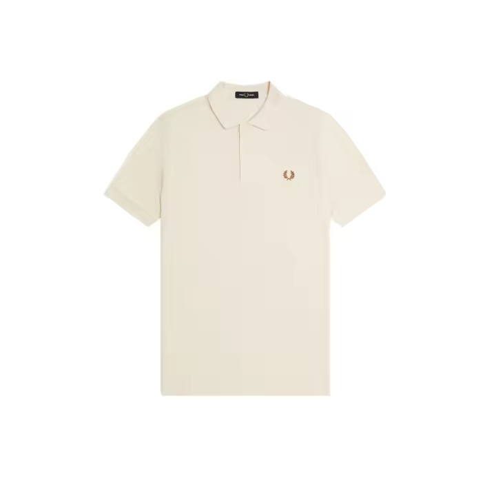 Fred Perry Slim Fit Plain Polo Avena - 1