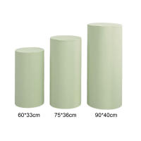 3Pcs Cubiertas Para Pedestal De Cilindro Para Decoración De Mesas De Postres Para Bodas Agradecimientos Cumpleaños Fiesta - details 15