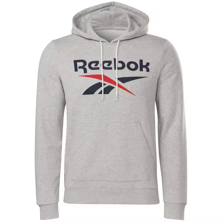 Sudadera Reebok Ri Ft Oth Bl Gris Hoodie  Gi8659 - 1