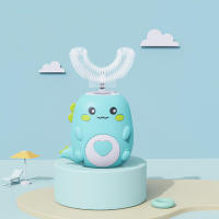 Cepillo De Dientes Eléctrico Para Niños Silicona De Grado Alimenticio 360 Grados Automático Carga USB Cepillo Inteligente U-Shaped - details 10