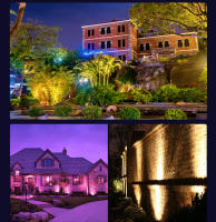 TUYA Floodlight Inteligente RGB Control Por App Y Voz RGBCW CCT 3000-6500K 30W 50W 100W 220V AC Para Iluminación Exterior De Jardín Y Fiestas - details 10