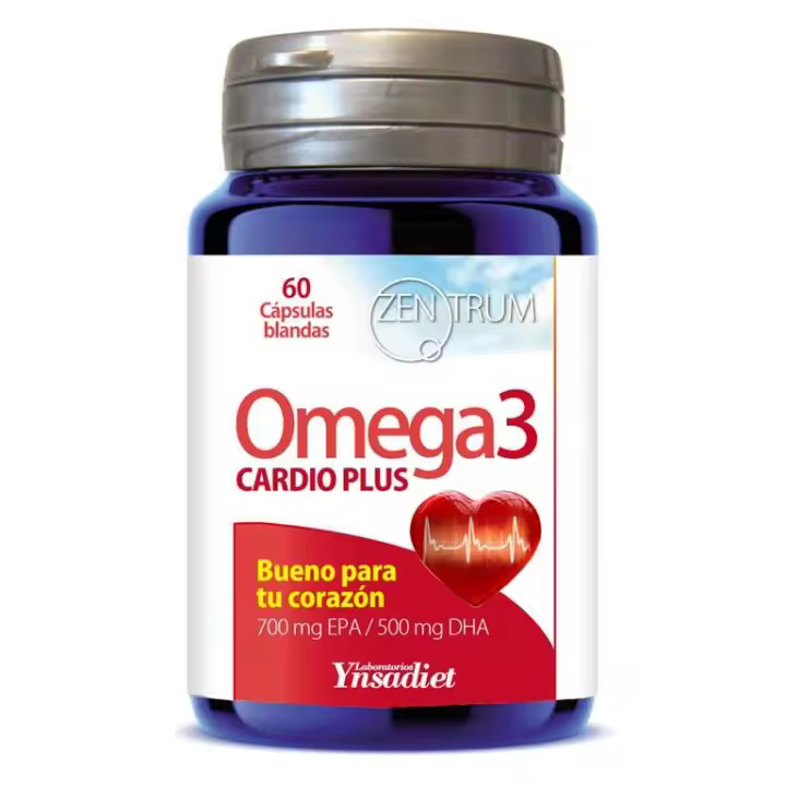 Ynsadiet Omega 3 CARDIO PLUS Cápsulas para el Corazón - 1