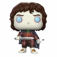 Funko  Frodo Bagging Bolson Bolsón  Chase Edition Señor Anillos Lord Rings Pop Vinyl Figura 444 Hobbit - details 1