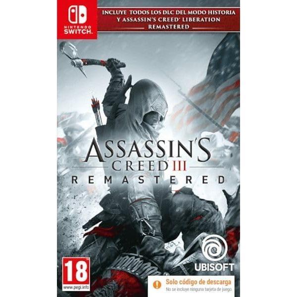 Assassin Creed III Remastered (Código en Caja) Switch