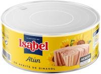 Atún en aceite de girasol Isabel lata 800grs - Peso escurrido 600grs - details 1