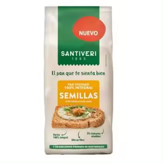 PAN TOSTADO 100% integral semillas 200 gr - 1